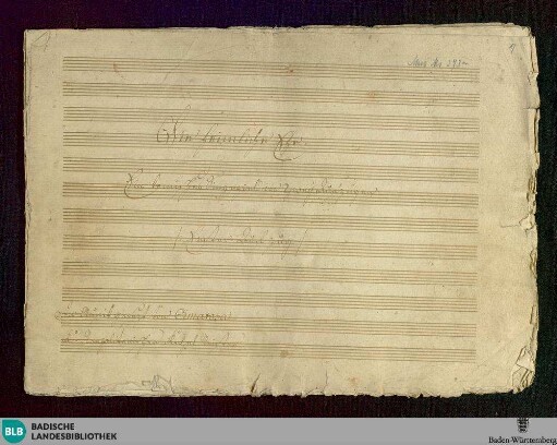 Il Matrimonio segreto - Don Mus.Ms. 273a-f