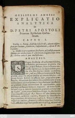 Priorem Epistolam Catholicam.