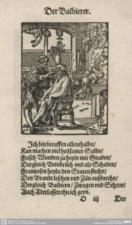 Der Balbierer.