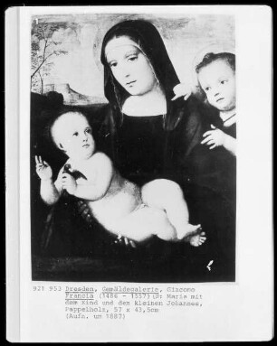 Maria mit dem Kind und dem kleinen Johannes