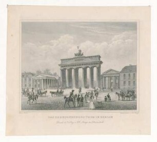Das Brandenburger Thor in Berlin