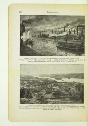 Aus dem Seendistrikt Nordenglands. Windermere. Parklandschaft
