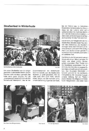 Straßenfest in Winterhude