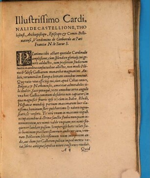 Urania de oratore perfecto M. T. Ciceronis ad M. Brutum
