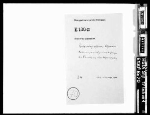 Verfassungsreform - Allgemein: Änderungsanträge und Anfragen der Kammern und Abgeordneten