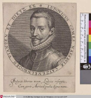 Ludovicus Comes Nassauiae [Ludwig von Nassau-Dillenburg]