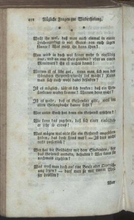 Nützliche Fragen zur Wiederholung.