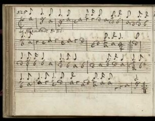 Allemande. Courante. Sarabande