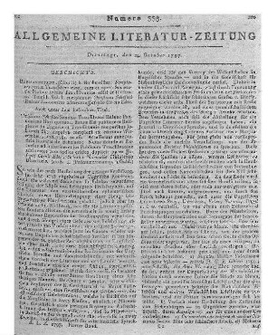Trauer-Monumente für alle Nationen und Religionen. Gestochen von C. F. Sprinck und G. W. Hüllmann. Leipzig: Baumgärtner [1787]