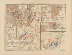Caesars Gallischer Krieg: Die Jahre 58 u. 57 v. Chr. Röm. Abt. Nº˖ 15