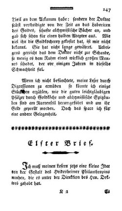 Elfter Brief.