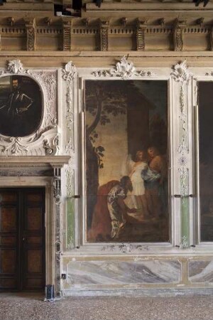 Szenen aus der Genesis — Abraham wird von drei Engeln besucht