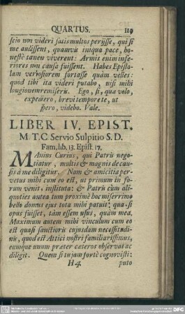 Liber IV. Epist.