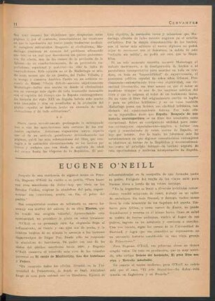 Eugene O'Neill.