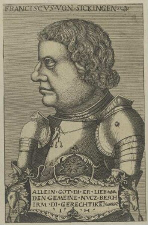 Bildnis des Franciscvs von Sickingen
