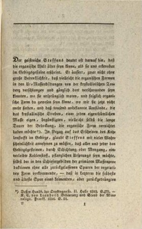 Ueber aufrecht im Gebirgsgestein eingeschlossene fossile Baumstämme und andere Vegetabilien : Historisches und Beobachtung, [1]