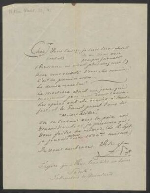 Brief an Philipp Jarnach : 17.10.1918