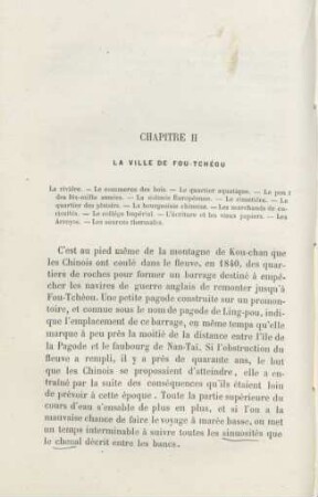 Chapitre II La ville de Fou-Tchéou