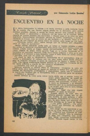 Encuentro en la noche : Cuento policial