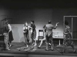 Vatermutterkind: Michael Kausch, Christine Schnell, Anette Kluge, Karin Mumm, Thomas Ahrens, Christian Veit, Ellen Esser
