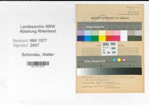 Entnazifizierung Walter Schondau , geb. 29.06.1898 (Polizist)