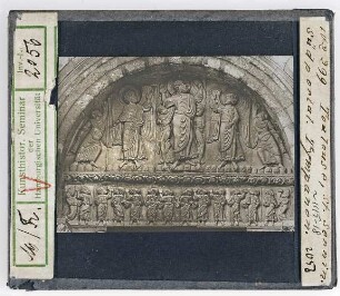 Toulouse, St. Sernin: Südportal, Tympanon