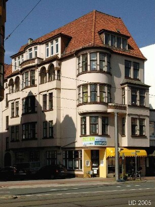 Bremen, Alte Neustadt, Osterstraße 47, Rückertstraße 1 & 3