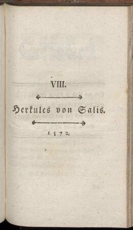 VIII. Herkules von Salis.