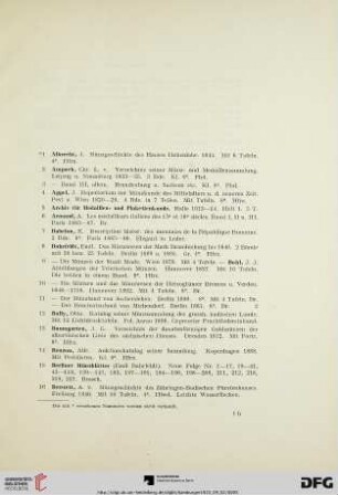 [Numismatische Bibliothek] (Nr. 1-185)