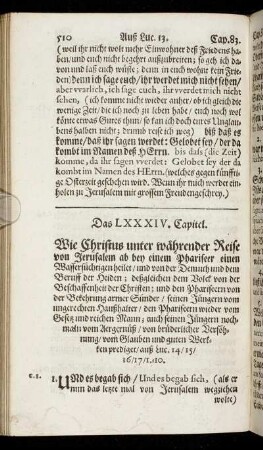 Das LXXXIV. Capitel. - Das LXXXV. Capitel.