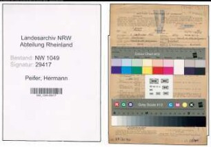 Entnazifizierung Hermann Peifer , geb. 03.09.1913 (Architekt)