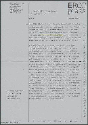 ERCO Niedervoltstrahler "Tallon Pin Spot" von Roger Tallon