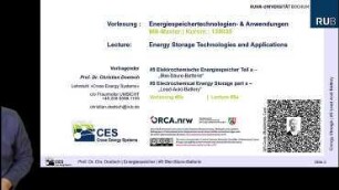 Energiespeichertechnologien- & Anwendungen: 5 a. Elektrochemische Energiespeicher - Blei-Säure-Batterie