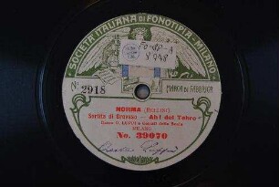 Norma : Sortita di Oroveso - Ah! del Tebro / (Bellii)