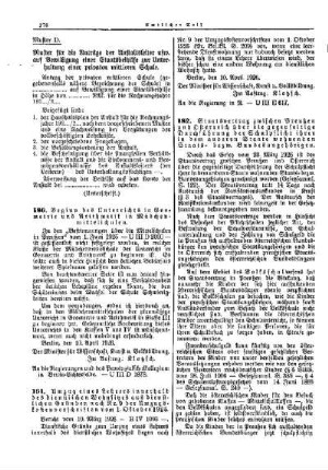 Umzug eines Lehrers innerhalb des dienstlichen Wohnsitzes aus dienstlichen Gründen nach Nr.9 der Umzugskostenvorschriften vom 1. Oktober 1925 : [Amtlicher Teil]