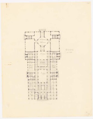 Haus der Freundschaft, Istanbul: Grundriss EG 1:500