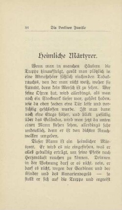 Heimliche Märtyrer