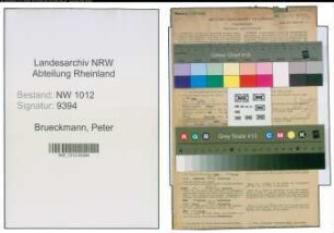 Entnazifizierung Peter Brueckmann , geb. 06.03.1880 (Klempnermeister)
