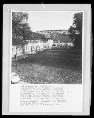 Ehemaliges Deutschordensschloss — Kanzlei- und Archivgebäude (Nordflügel)