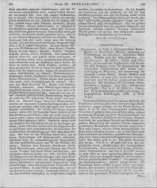 Müller, G. C. M.: Anleitung zur Verfertigung der Glasflüsse, künstlicher Edelsteine, Emaille und der Schmelzfarben ... . Regensburg: Reitmayr 1828