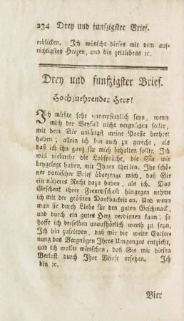 Drey und funfzigster Brief.