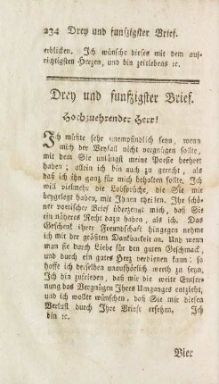 Drey und funfzigster Brief.