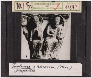 Toulouse: Augustinermuseum, Kapitell aus St. Etienne