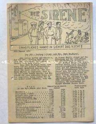 Betriebszeitung der KPD-Betriebsgruppe des Hamburger Betriebes JGG u.a. zum EVG-Vertrag und gegen die atomare Aufrüstung