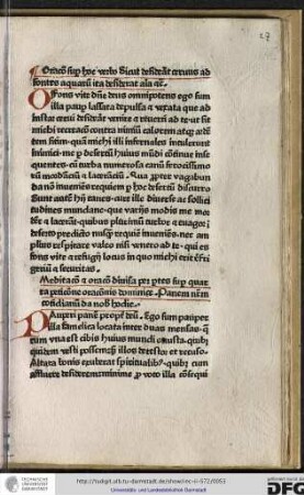 Oratio super hoc verbo: Sicut desiderat cervus....