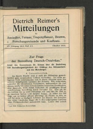 Heft 2/3., Oktober 1913