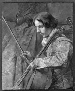 Junger Cellist
