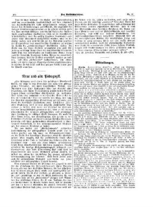 Neue und alte Pädagogik