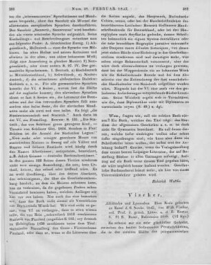Vischer, W.: Alkibiades und Lysandros. Eine Rede gehalten am Jahresfeste der Universität zu Basel den 6. November 1845. Basel: Bahnmaier 1845