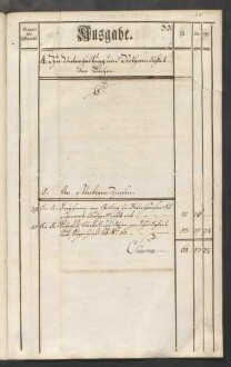 Rechnung der kurmainzischen Stadt Aschaffenburg von 1784-1785 (Einnahmen und Ausgaben) mit Anhang